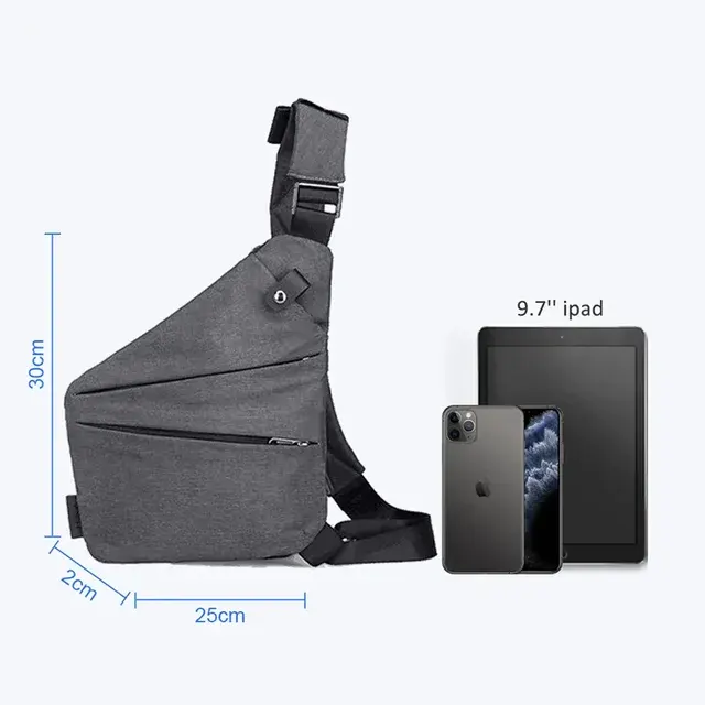 Diebstahlsichere Brusttasche 3