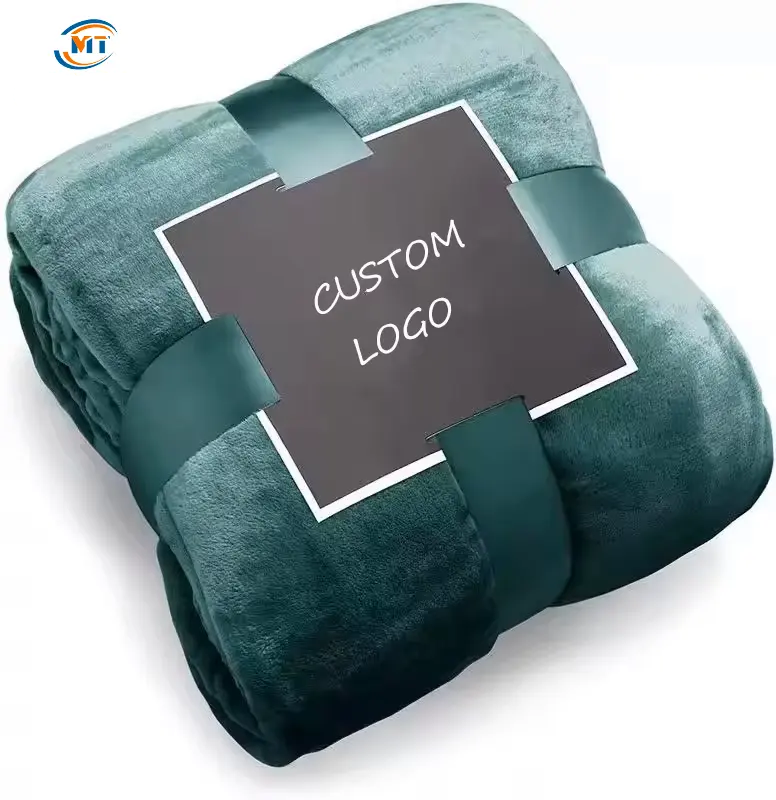 Super weiche Fleece-Kuscheldecke fürs Bett