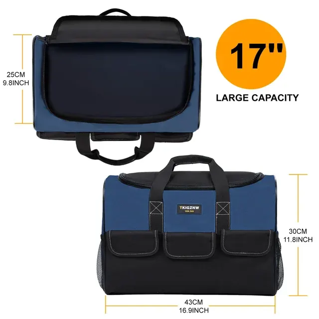 17-Zoll-Elektriker-Werkzeugtasche mit 6 Taschen 2