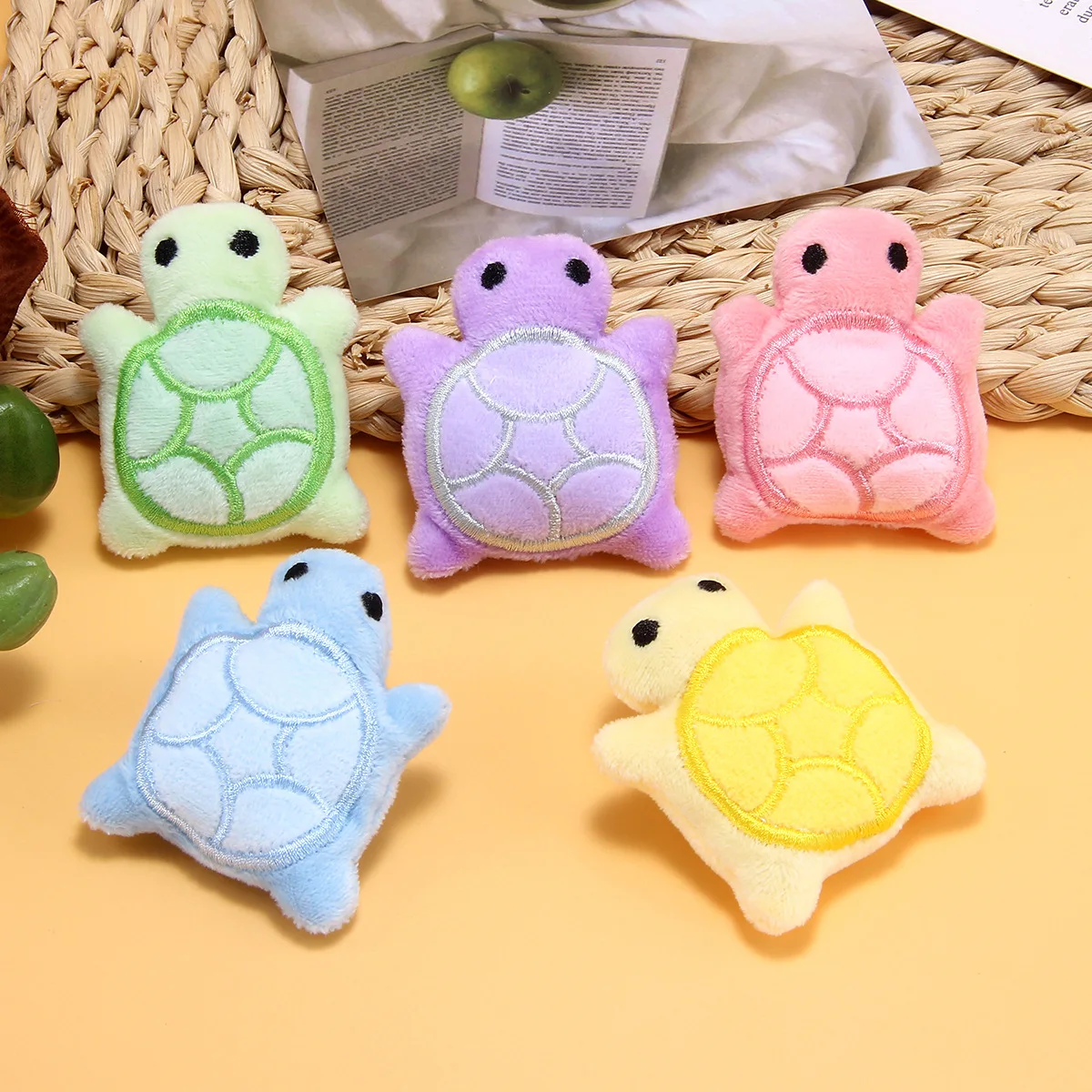 Mini-Quietsch-Schildkröten-Hundespielzeug für Welpen 4