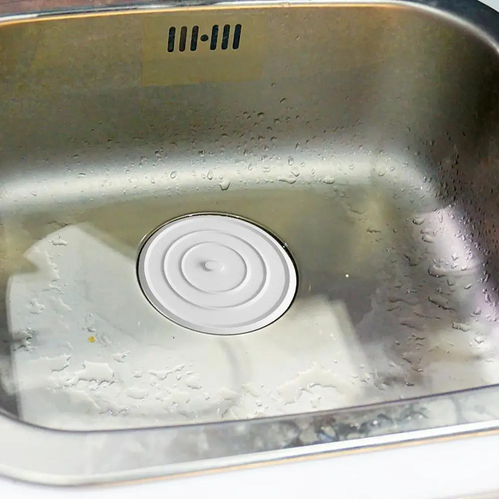 Silikon-Badewannenstopfen 11 cm Abflussdeckel 4