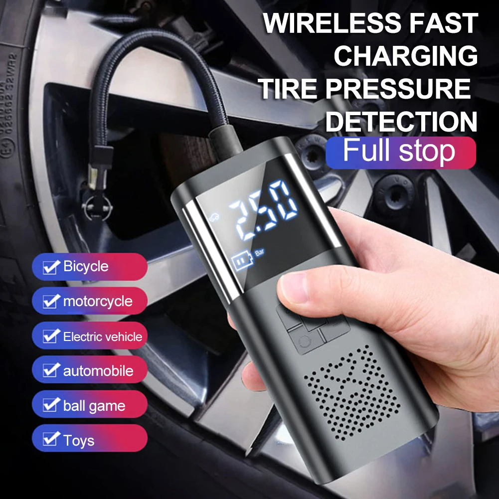 Akku-Kompressor 150 PSI für Reifen 3