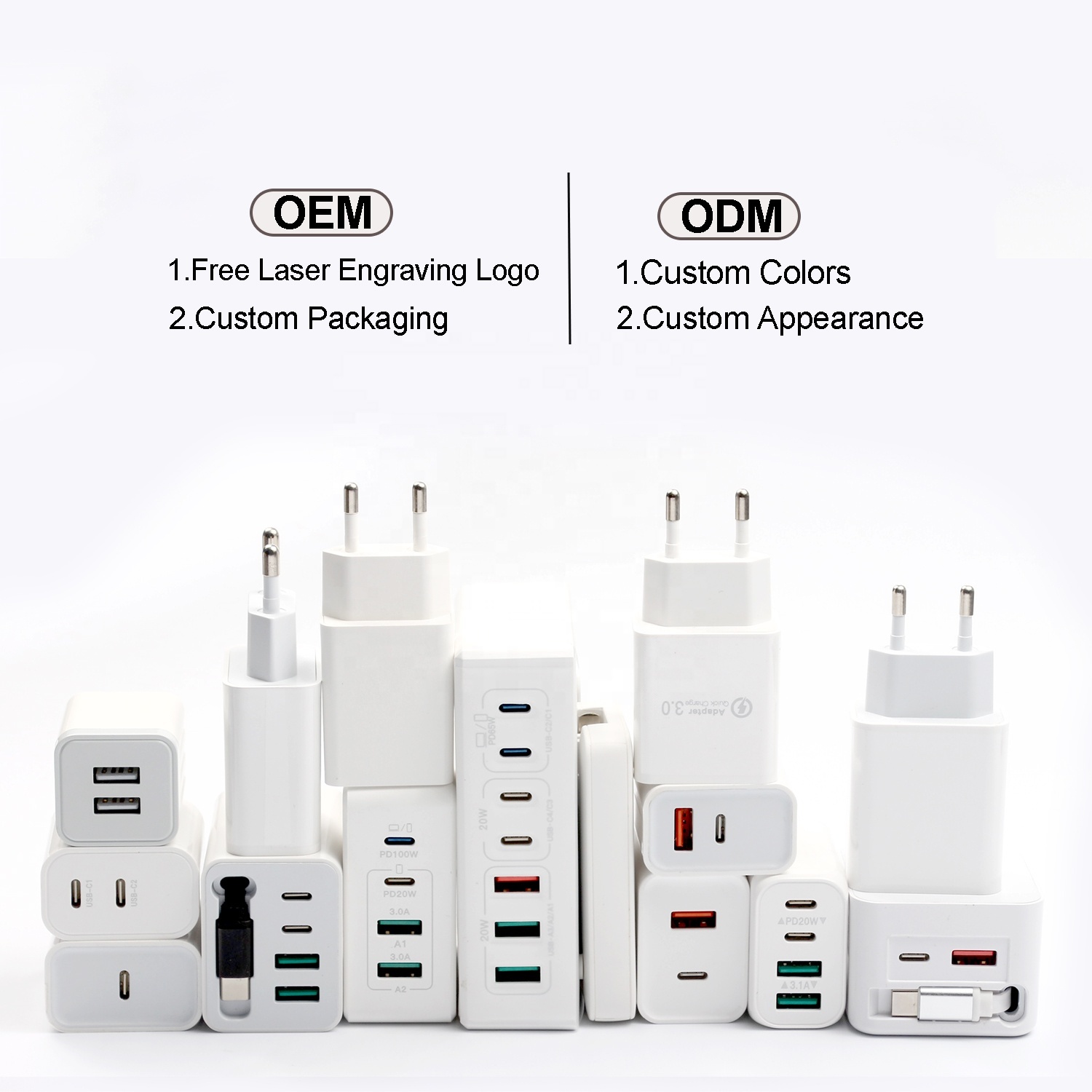 GaN USB-C Ladegerät 10W bis 120W Universal 2