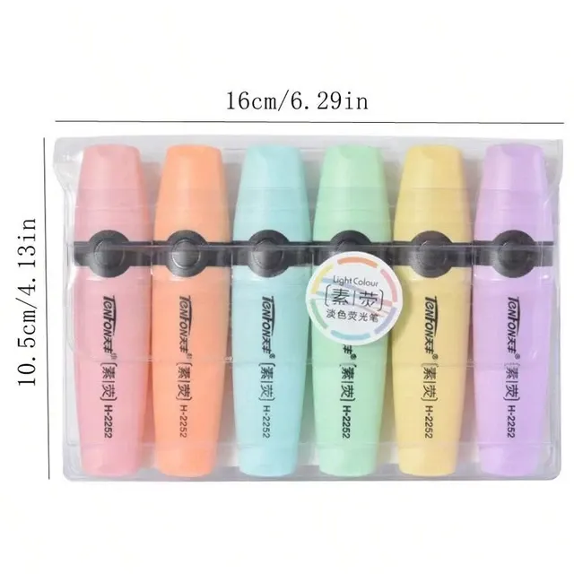 Pastell-Textmarker-Set 4