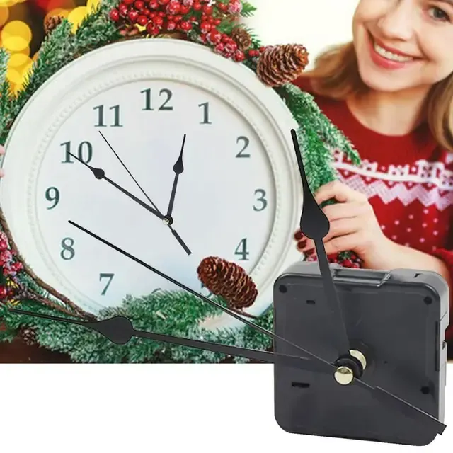 Lautlose DIY-Wanduhr mit Bewegungswerk 4