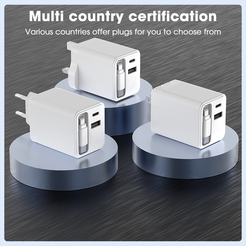 65-W-GaN-Schnellladegerät USB-C Mini-Netzteil 4