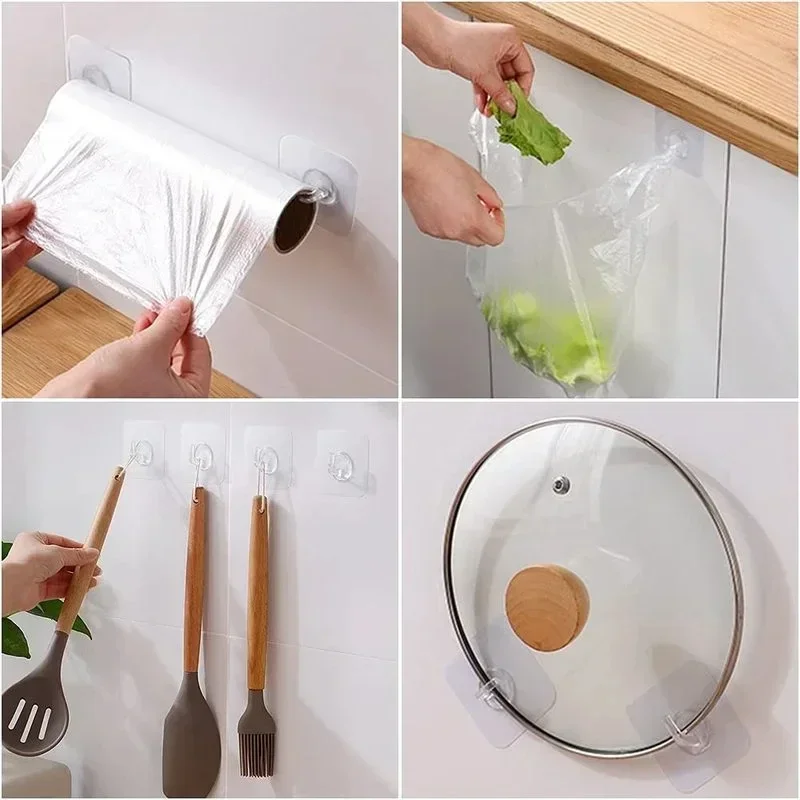 Transparente Selbstklebehaken, 5–30 Stück 4