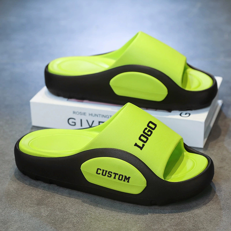 Dicke Schaumstoff-Slides Herren Strandsandalen 2