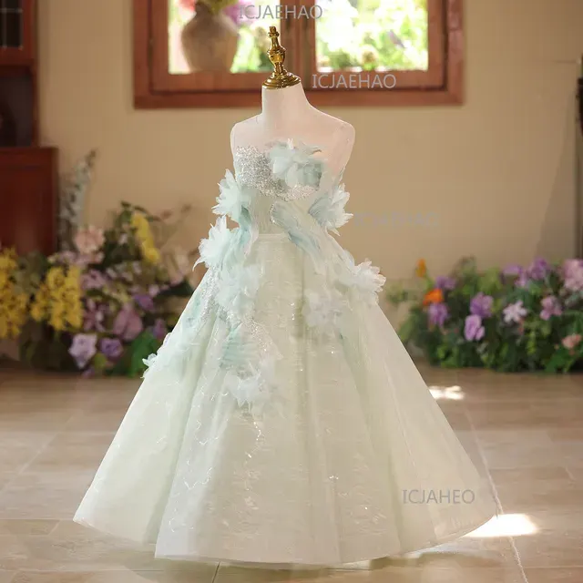 Mädchen Tüll-Partykleid 3