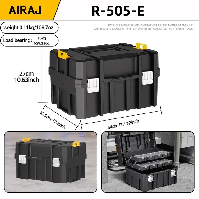 Stapelbare Werkzeugbox 3