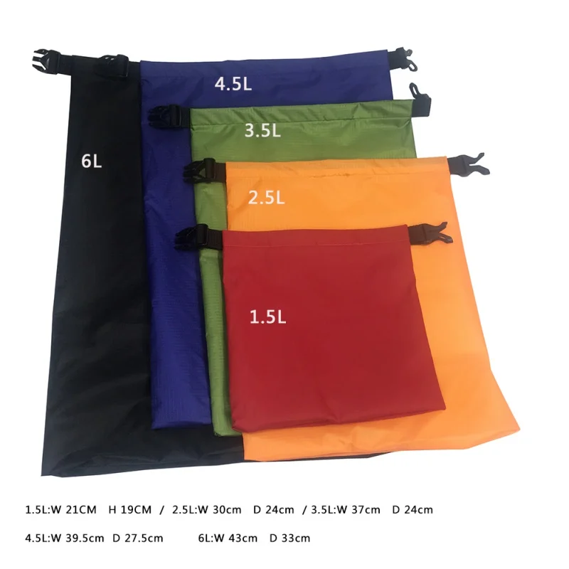 Wasserdichter Outdoor-Packsack 5er-Set 2