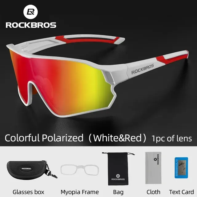 Polarisierte Fahrradbrille mit Photochromglas 2