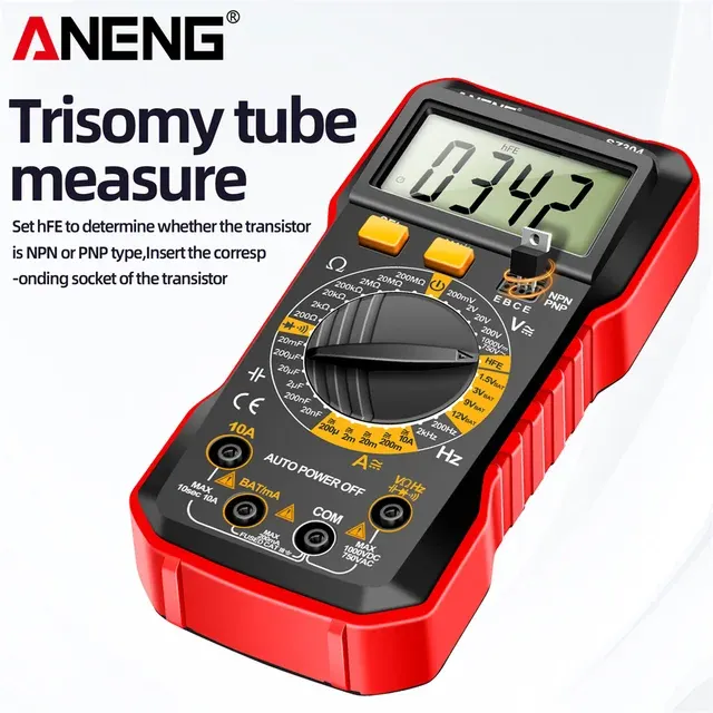 Professionelles Digitalmultimeter mit 2000 Zählungen 3