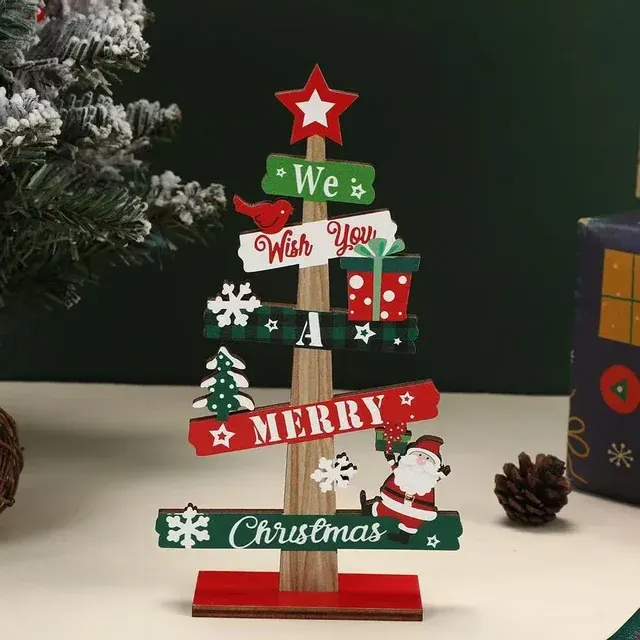 Holz-Weihnachtsanhänger 2