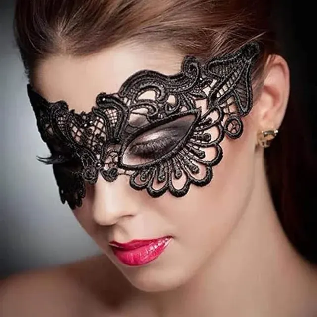 Spitzen-Augenmaske für Frauen, Maskerade 4
