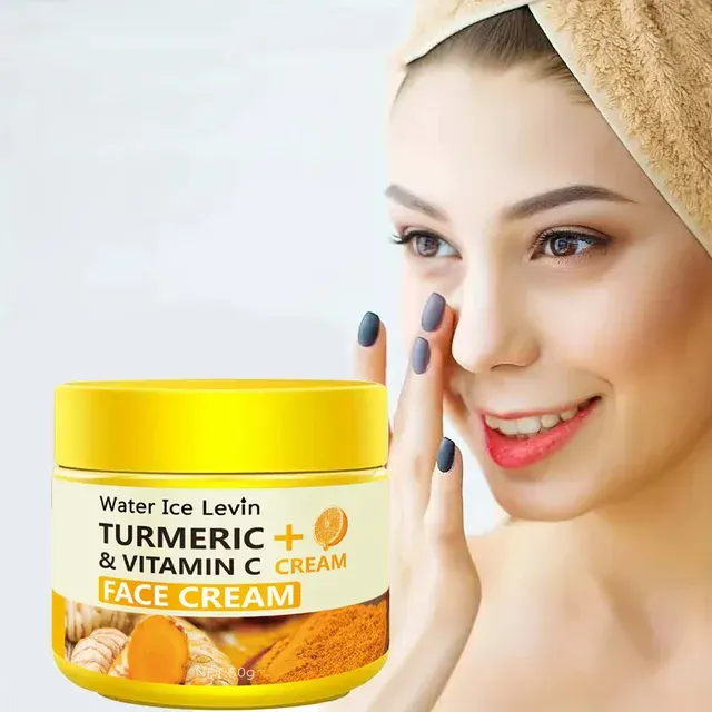 Kurkuma-Anti-Aging-Gesichtscreme mit Hyaluronsäure 4