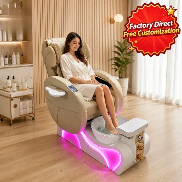 LED-Pediküre-Spa-Stuhl 1