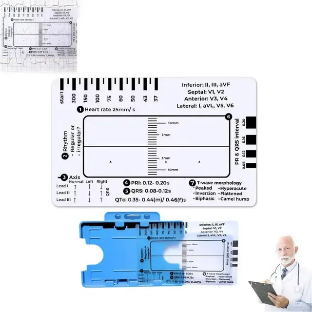 EKG-Messlinealkarte 2