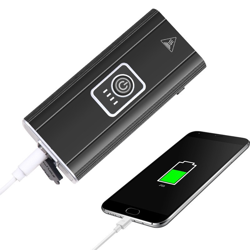 LED-Fahrradlampe mit Powerbank-Funktion 2