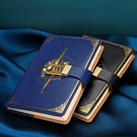 Notizbuch mit Zahlenschloss