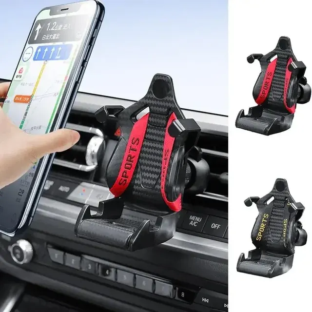 Auto-Handyhalterung mit Saugnapf, Rennsitz-Design 2