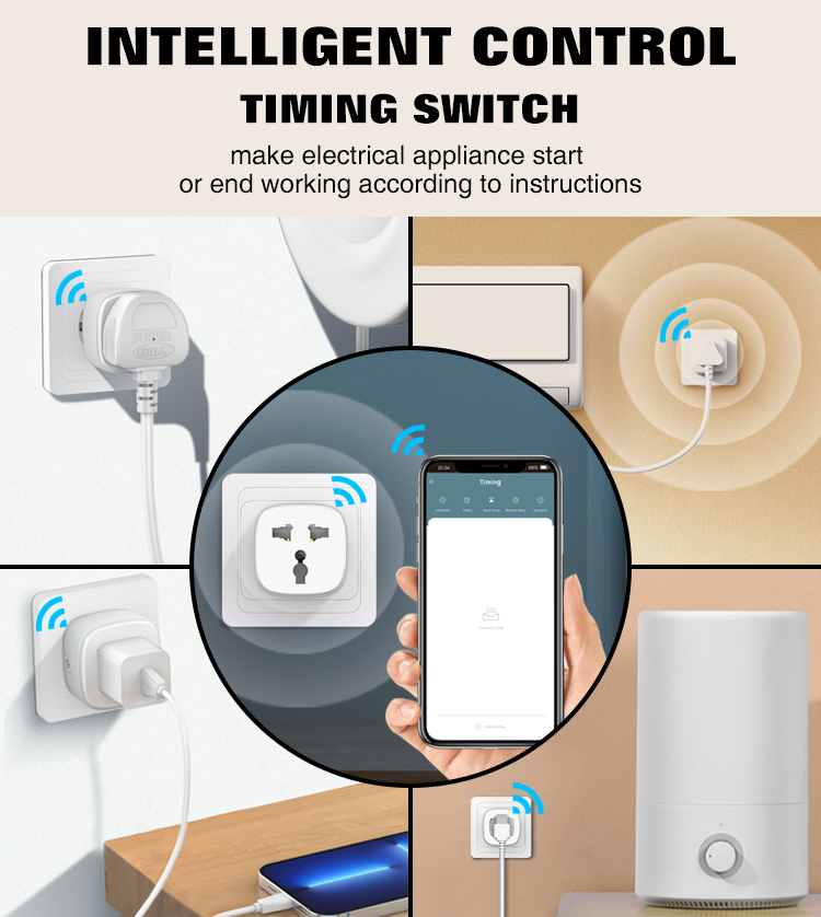 WLAN Smart Steckdose Typ G für Großbritannien 4