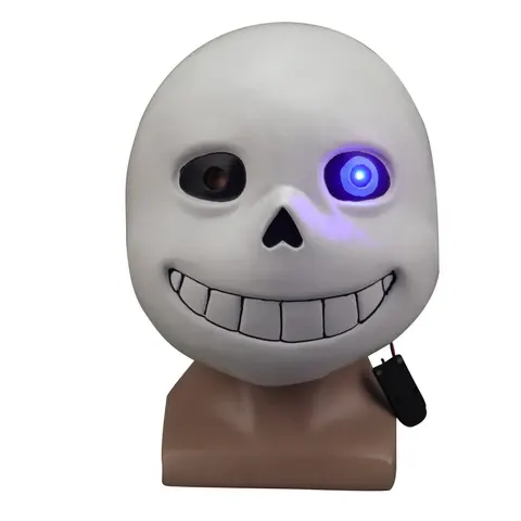 Leuchtende Halloween-Maske
