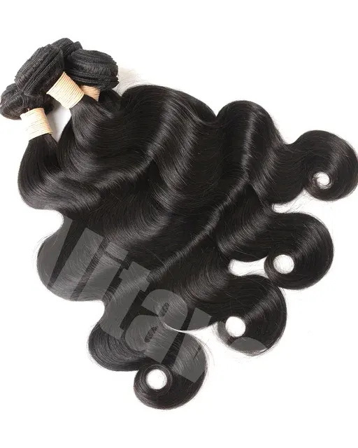 Echthaar-Bündel Body Wave 4
