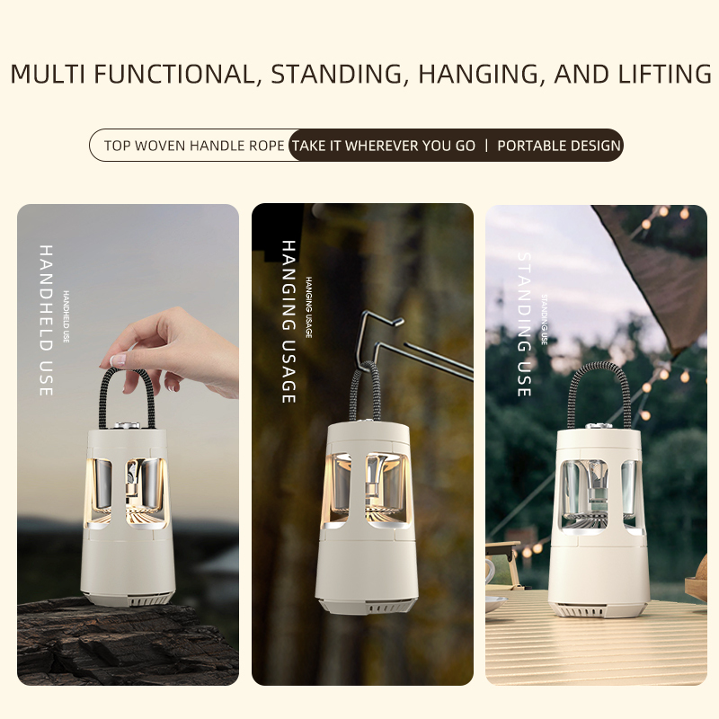 Campinglaterne mit Bluetooth-Lautsprecher 3