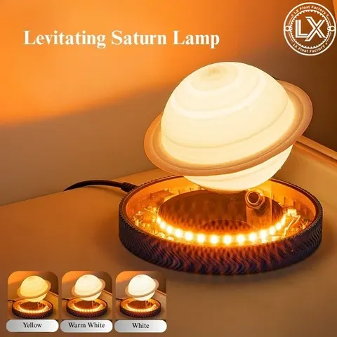 Schwebende Planetenlampe