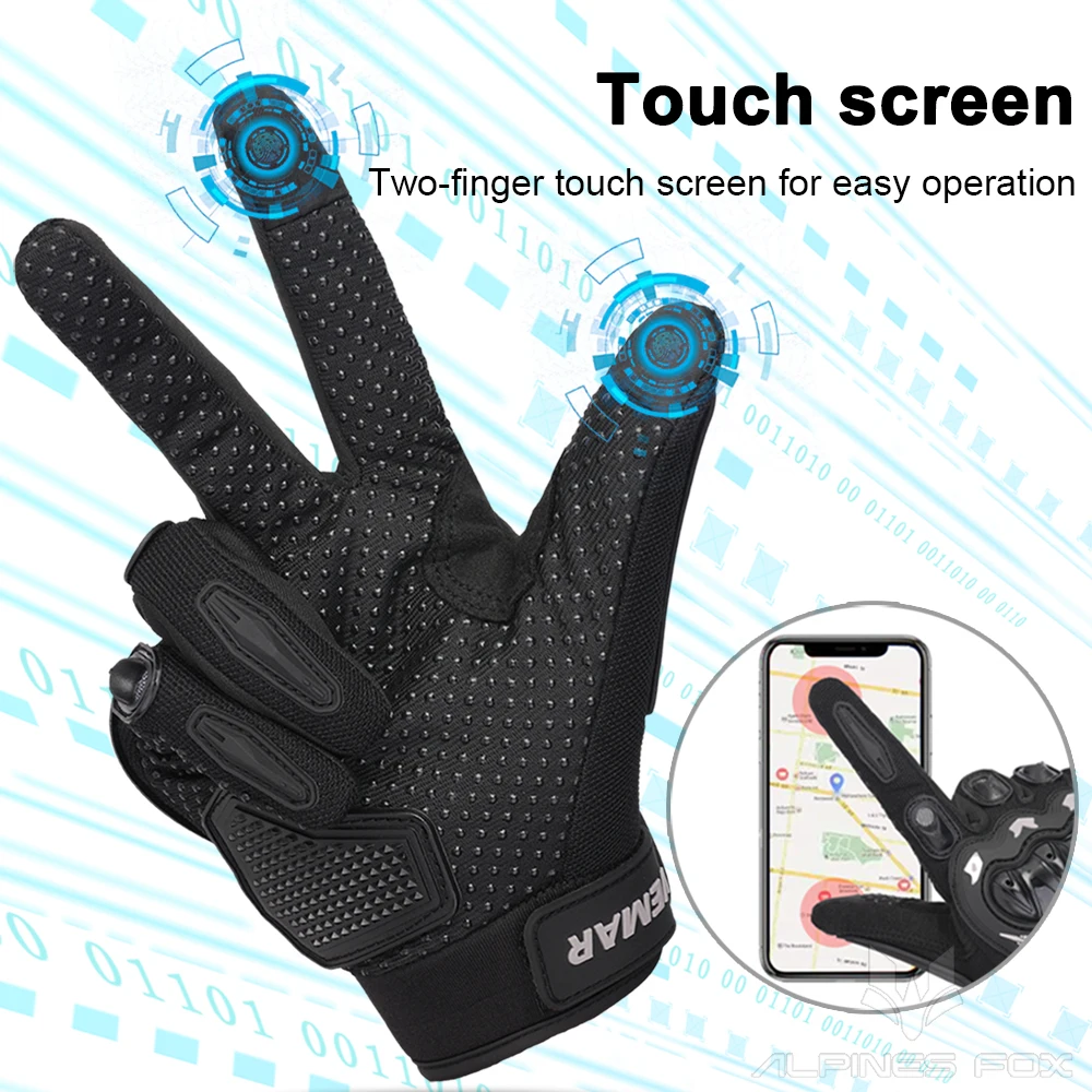 Motorradhandschuhe 4