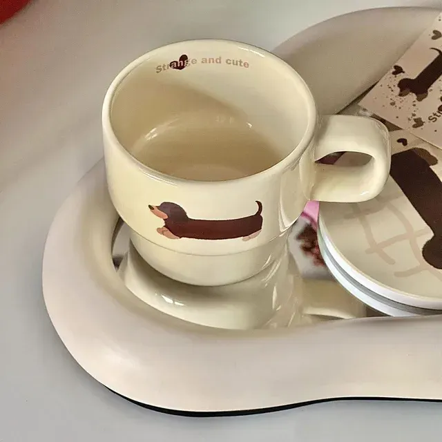 Dackel-Keramiktasse 4