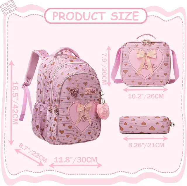 Kinder-Schulrucksack-Set 2