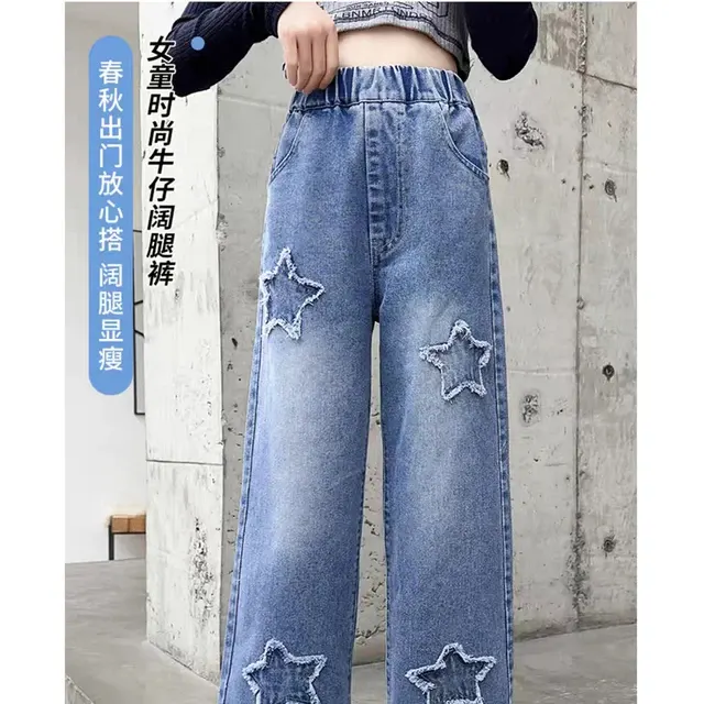 Cargo-Jeans mit weitem Bein 3