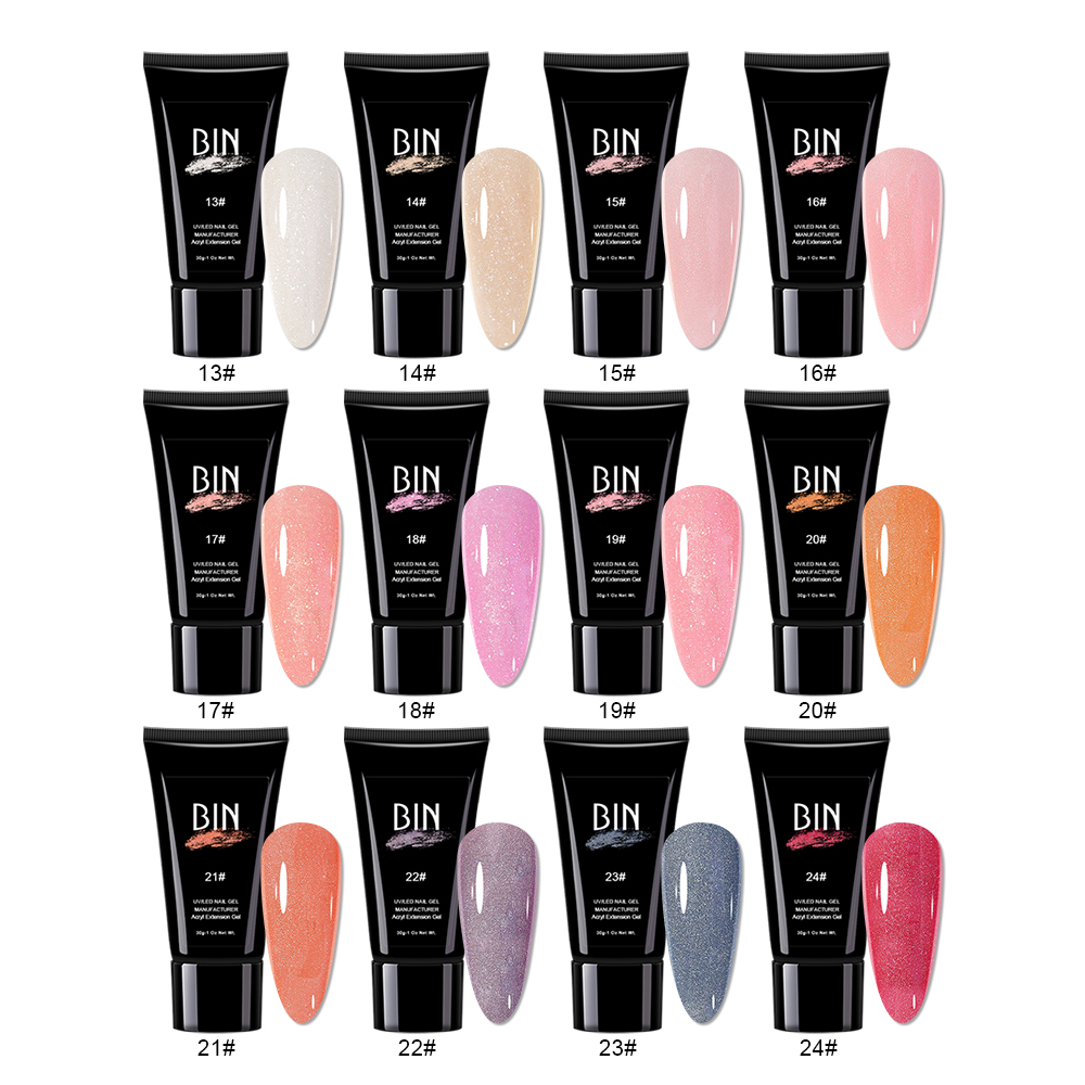 Gel-Nagelset für zuhause