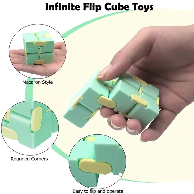 Magischer Flip-Puzzlewürfel, Anti-Stress-Spielzeug 2