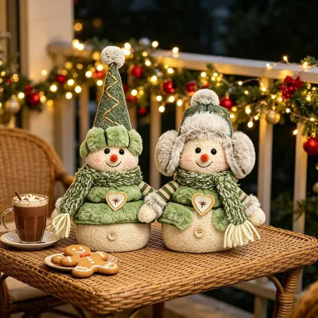 Schneemann-Weihnachtsfigur 2