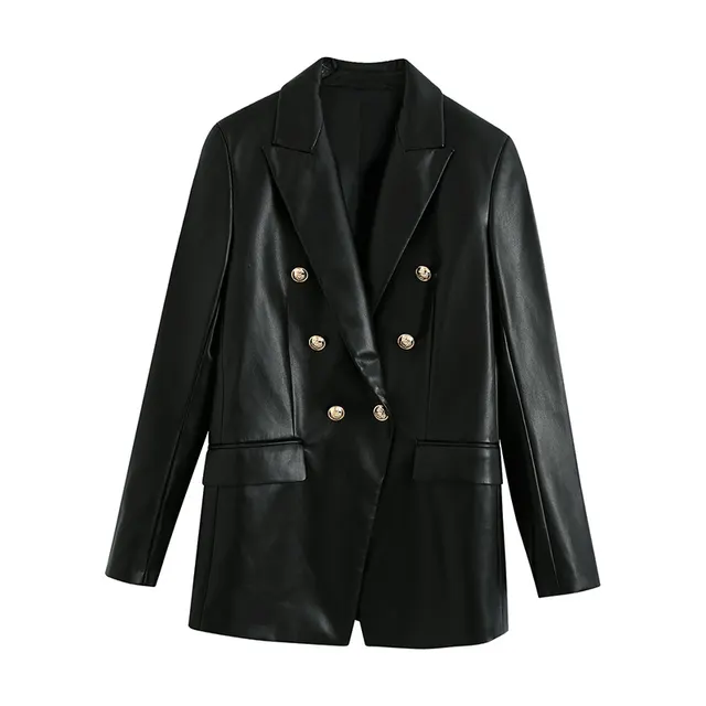 Kunstleder-Blazer 2