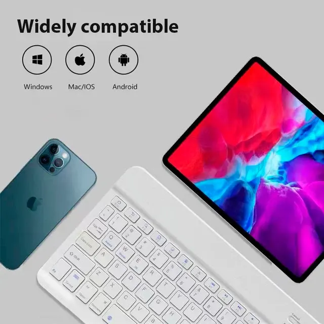 Mini-Bluetooth-Tastatur für Tablets 2