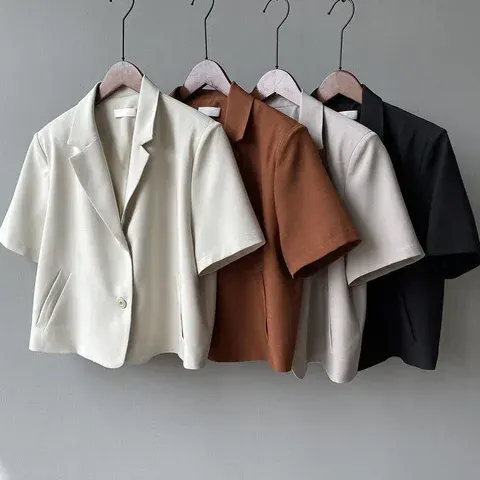 Damen-Kurzarm-Blazer