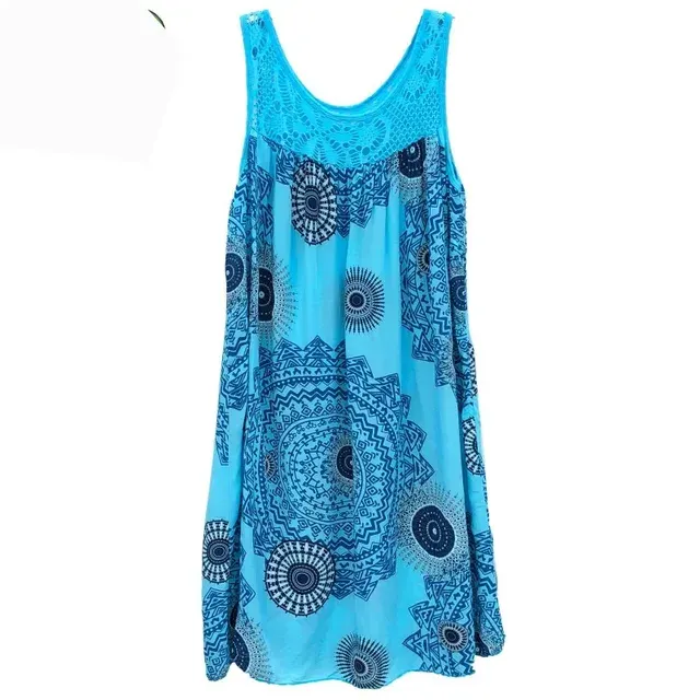 Ärmelloses Spitzenkleid 4