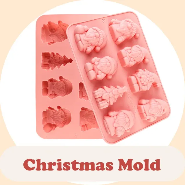 Weihnachts-Silikonform 4