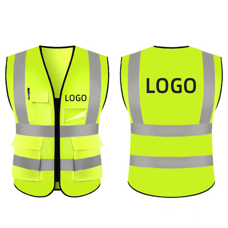 Warnweste mit Logo