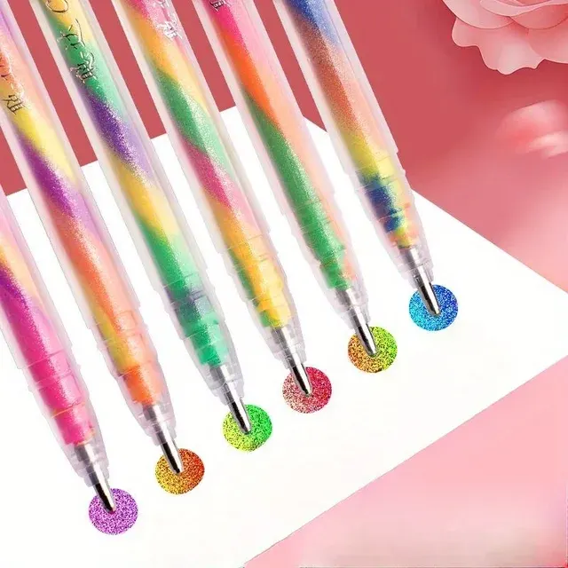 Glitzer-Gel-Textmarker 2