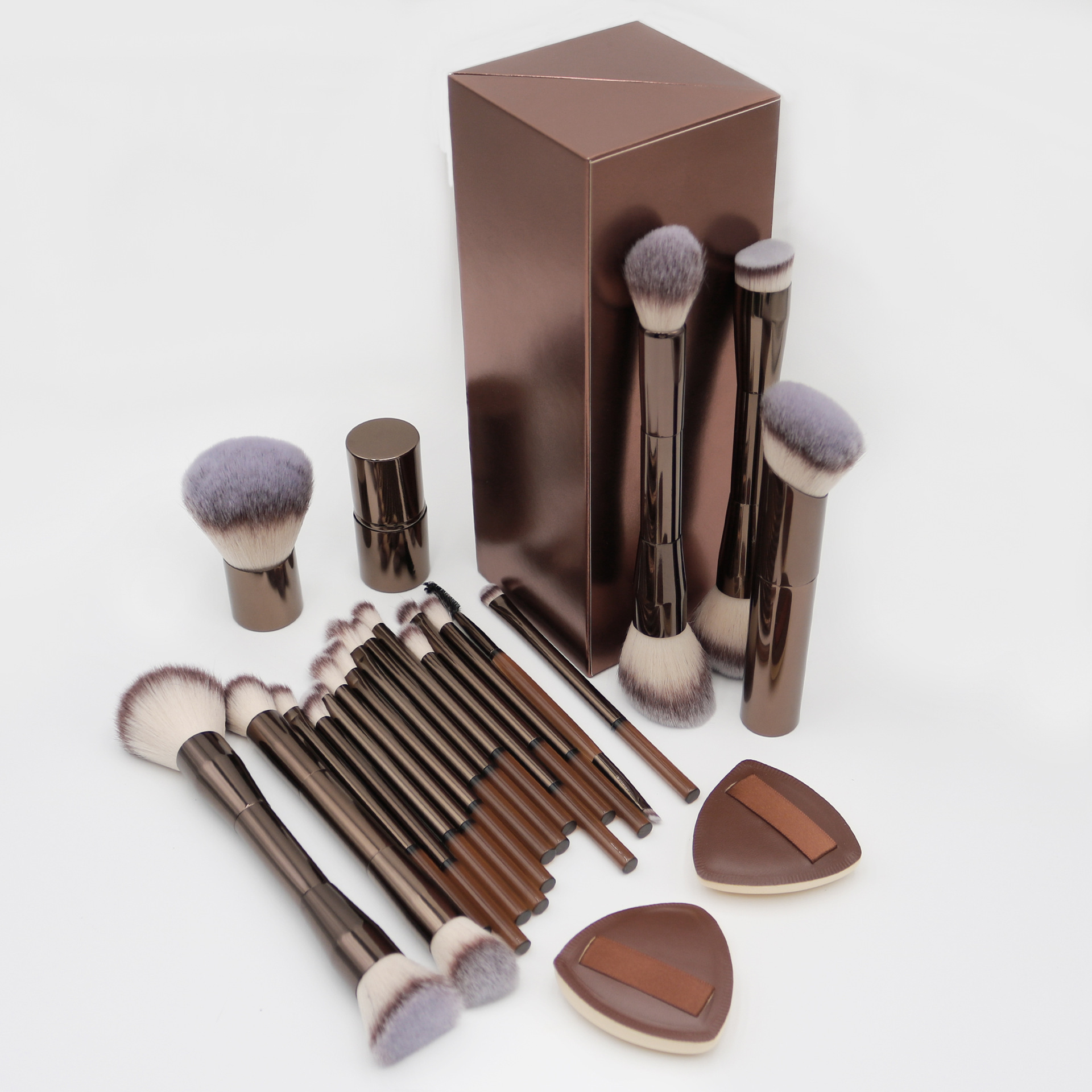 20-teiliges Make-up-Pinsel-Set aus Synthetikhaar 4