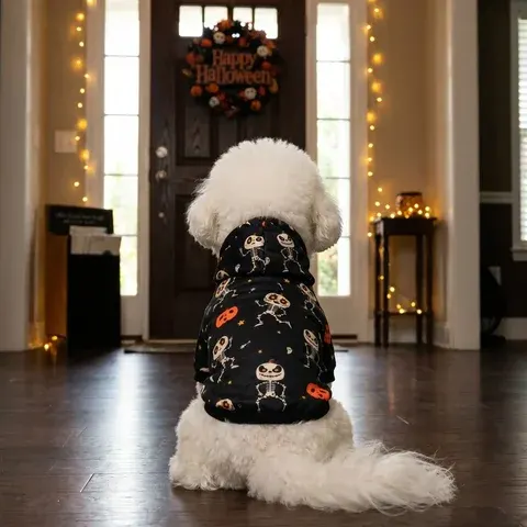 Hunde-Halloween-Hoodie
