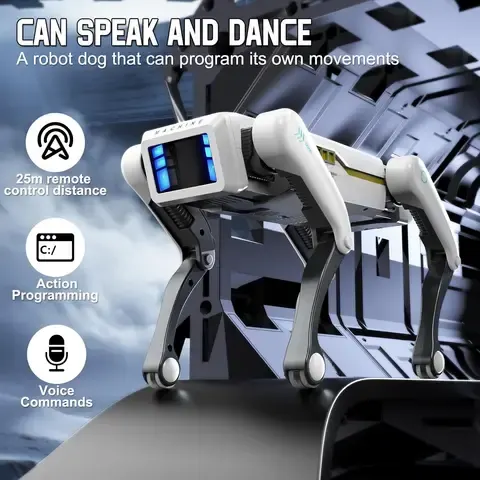 Interaktiver Roboterhund