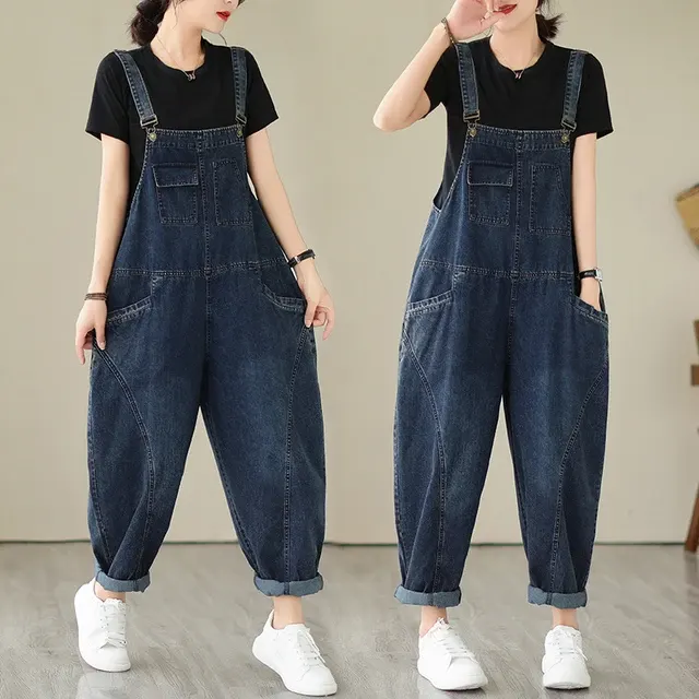 Jeans-Latzhose 1