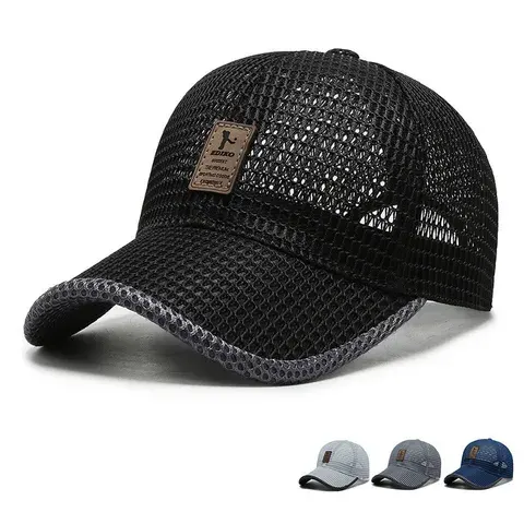 Mesh-Snapback-Cap