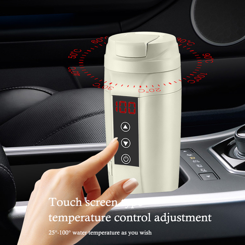 Selbstfahrender Reise-Kaffeebecher mit Heizfunktion 12V 4